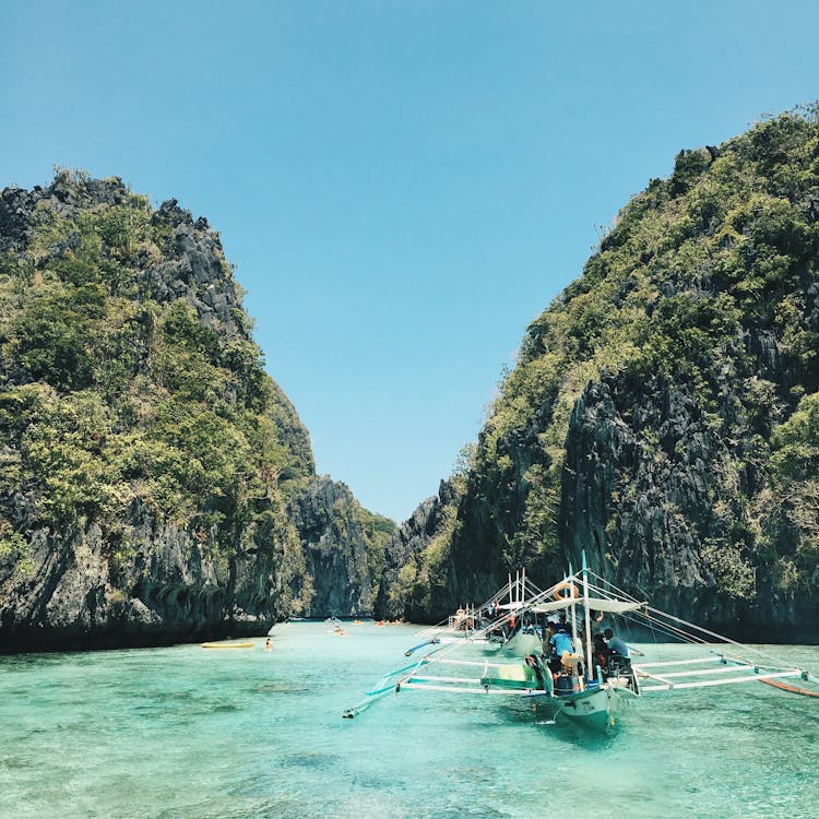 a beach in el nido in the philippines